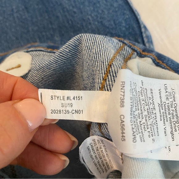 Madewell Tapered Jeans in Eastgate Wash - Button Front Edition - Picture 9 of 14